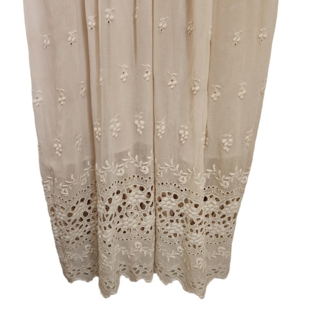LoveShackFancy Delfina Crochet‎ Maxi Dress Women's 4 Boho Wedding Beach NWT - Picture 5 of 16